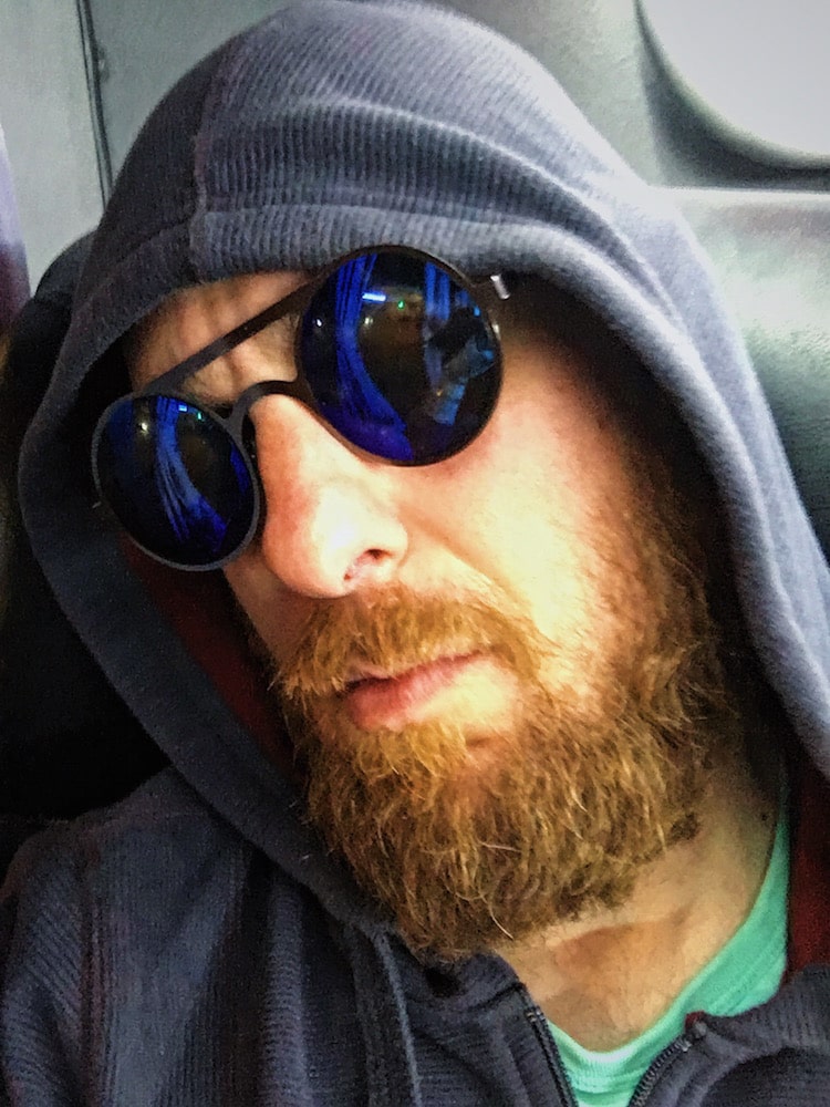 Beard on a Bus