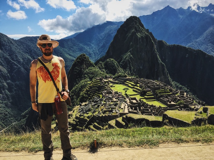 Adventurous at Macchu Picchu