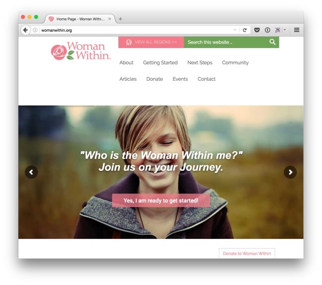 Woman Within Homepage