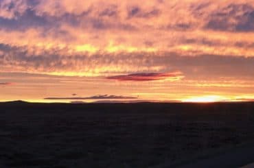Sunset Over Tierra Del Fuego