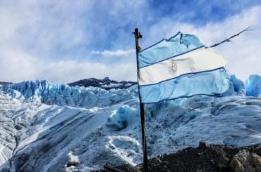Argentina Flag in the Breeze